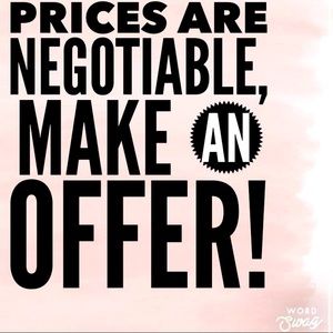 make offers~> WILL ACCEPT ANYTHING REASONABLE!!